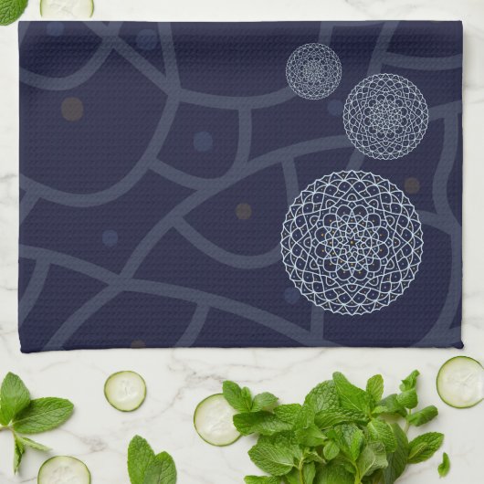 Abendhandtuch Geschirrtuch (Gefaltet)