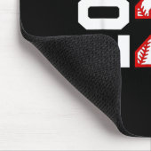 Abendklasse der Baseball-Seniors 2026 Mousepad (Ecke)