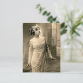 Abendkleid 1905 postkarte (Stehend Vorderseite)