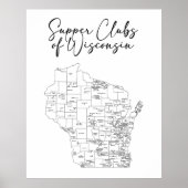 Abendklubs von Wisconsin Poster (Vorne)
