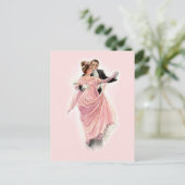 Abendliche Eleganz Postkarte (Stehend Vorderseite)