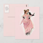 Abendliche Eleganz Postkarte (Vorne/Hinten)