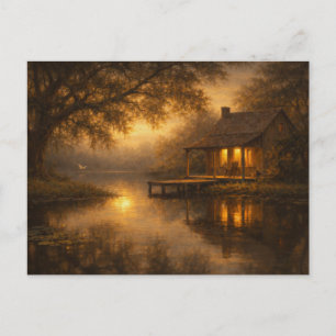 Abendliche Ruhe   Seecabin-Kunst   Postkarte