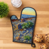 Abendlicht an der Küste von Vormsi Ofenhandschuh (Oben unten)