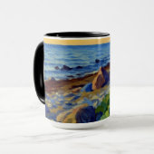 Abendlicht an der Küste von Vormsi Tasse (Vorderseite Links)