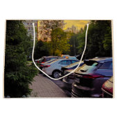 Abendlicht-Geschenktasche – Anpassbar Große Geschenktüte (Vorderseite)