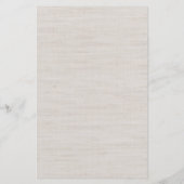 Abendmenü für Hochzeiten in Burlap und Lace (Rückseite)