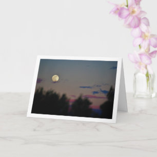 Abendmondlandschaft Karte