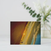 Abendpause Postkarte (Stehend Vorderseite)