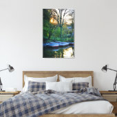 Abends am See Leinwanddruck (Insitu (Schlafzimmer))