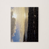 Abends-Ansicht von Porthleven Cornwall England Puzzle (Vertikal)