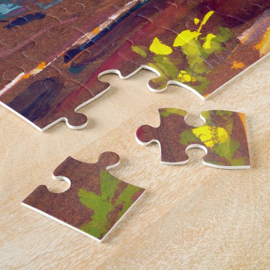 Abends-Aufgabe 1910 Puzzle (Seite)