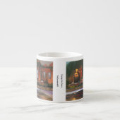 "Abends-Blumen" Espresso-Tasse Espressotasse (Vorderseite)