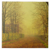 Abends-Glühen Johns Atkinson Grimshaw |, c.1884 Fliese (Vorderseite)