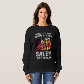 Abends im Camp Salem Camping South Ca Sweatshirt (Vorne ganz)