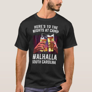 Abends im Camp Walhalla Camping Süd T-Shirt