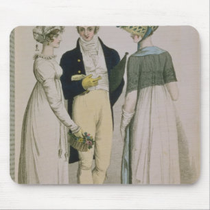 Abends-Kleider für Illustration Mousepad