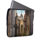 Abends-Licht in Recoleta Friedhof Laptopschutzhülle (Vorne Rechts)