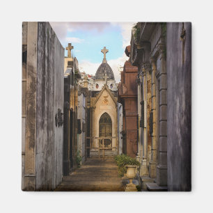 Abends-Licht in Recoleta Friedhof Magnet