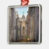 Abends-Licht in Recoleta Friedhof Ornament Aus Metall (Links)