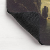 Abends-Meerblick Mousepad (Ecke)