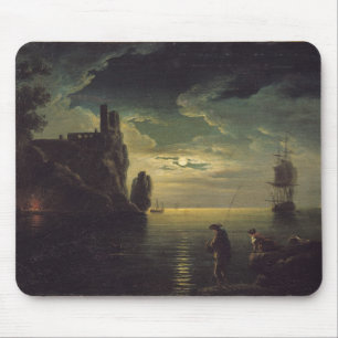 Abends-Meerblick Mousepad