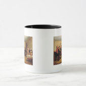 Abends-Party eines Kaufmannes Tasse (Zentrum)