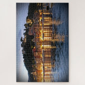 Abends-Reflexionen auf Portofino - 20x30 - PC 1014 Puzzle (Vertikal)
