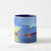 Abends-See Tasse (Zentrum)