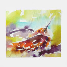 "Abends-Stangen-" Kolibri-Druck