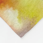 "Abends-Stangen-" Kolibri-Druck Fleecedecke (Ecke)