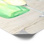 Abends vor der Probe Unterschreiben Poster (Ecke)