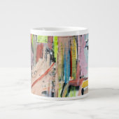 Abendslicht Jumbo-Tasse (Vorderseite)