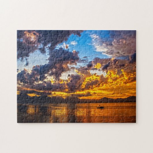 Abendsonne. Puzzle (Horizontal)