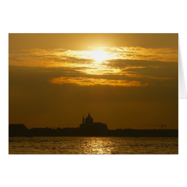 Abendsonnenuntergang (Vorderseite (Horizontal))