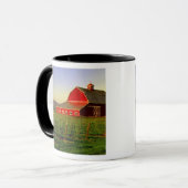 Abendssonne auf einer Scheune in Washingtons Tasse (Vorderseite Links)