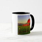 Abendssonne auf einer Scheune in Washingtons Tasse (VorderseiteRechts)