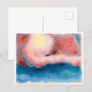 Abendstern Georgia O'Keeffe Postkarte