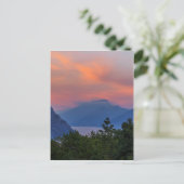 Abendstimmung am Gardasee Postkarte (Stehend Vorderseite)