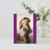 Abendstimmung von Bouguereau Postkarte (Stehend Vorderseite)