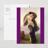 Abendstimmung von Bouguereau Postkarte (Vorne/Hinten)