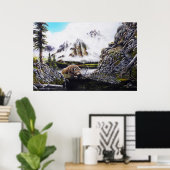 Abendzeitschrift Poster (Heimbüro)