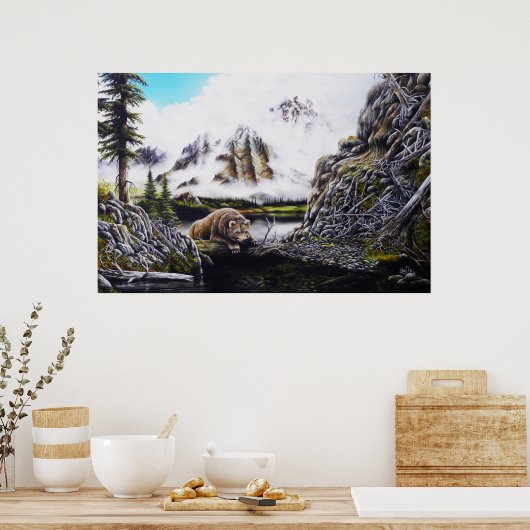 Abendzeitschrift Poster (Küche)