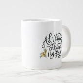 Abenteuer? Alpaca Jumbo-Tasse (Vorderseite Rechts)
