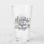 Abenteuer? Alpaka meine Taschen Glas (Rückseite)