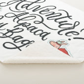 Abenteuer? Alpaka meine Taschen Sherpadecke (3/4)