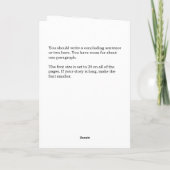 Abenteuer am Mini-Memoir-See Karte (Rückseite)