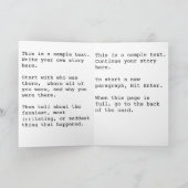 Abenteuer am Mini-Memoir-See Karte (Innenseite)