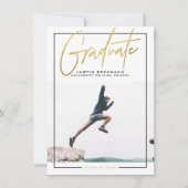 Abenteuer | Ankündigung von Gold Foto Abschluss (Vorderseite)