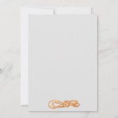 Abenteuer auf dem Seilpark Kindergeburtstag Einladung (Rückseite)